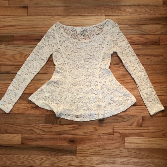 Lace long sleeve shirt - Picture 2 of 4